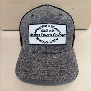NWOT Gray Mercer-Fraser Construction Company Cap